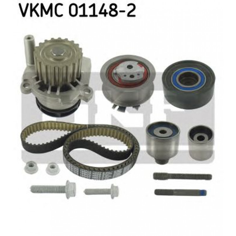 VKMC 01148-2 SKF - Насос охолоджуючої рідини + комплект зубчатого ремня
